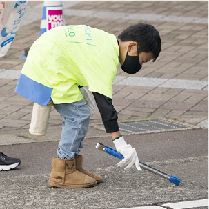 Holding “SpoGOMI” Trash Collection Sports Events