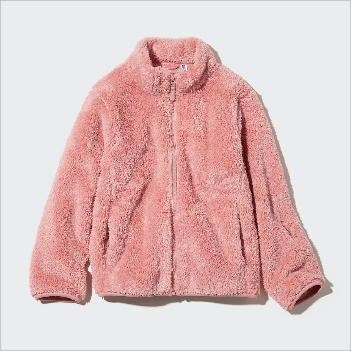 KIDS FLUFFY YARN FLEECE JACKET