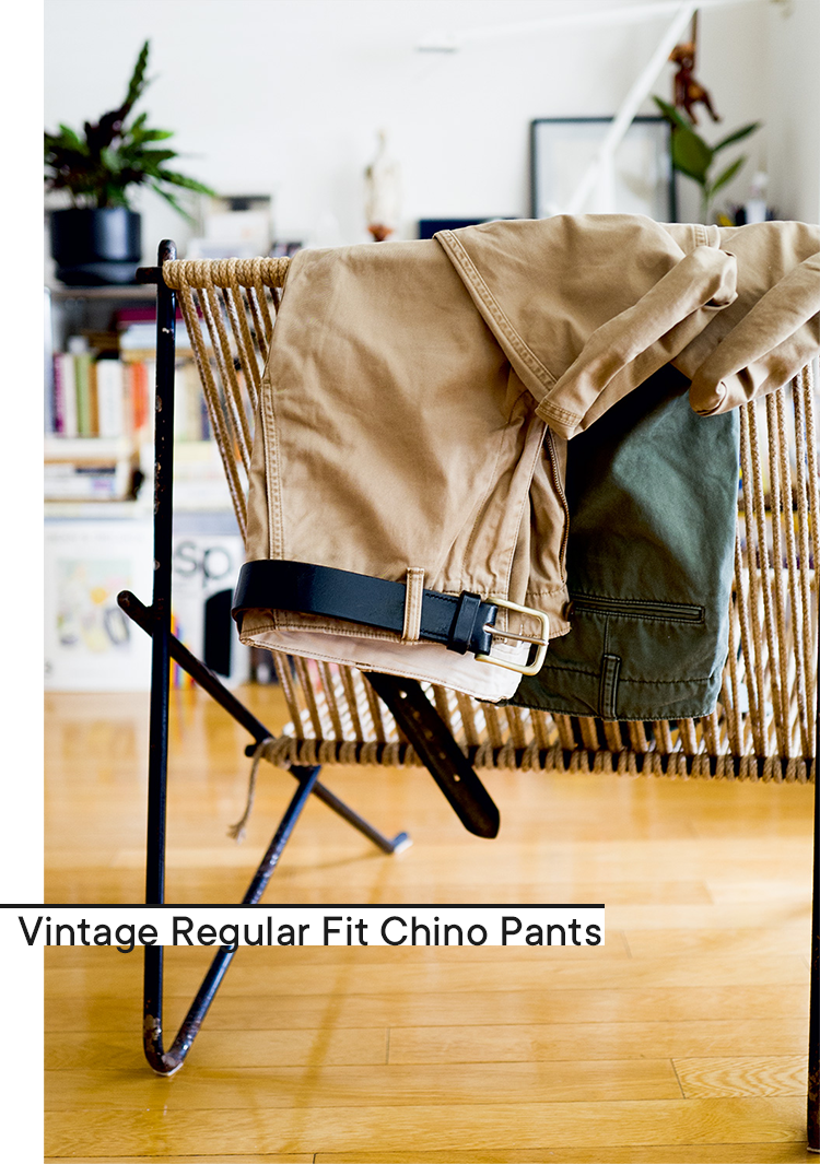 Vintage Regular Fit Chino Pants