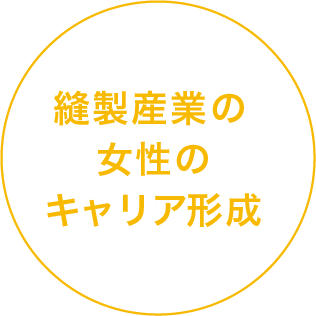 縫製産業の女性のキャリア形成