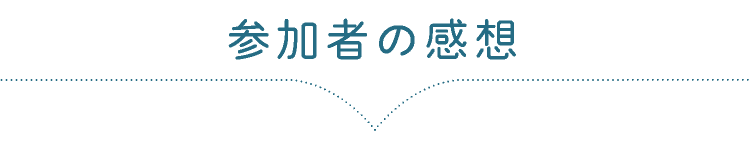 参加者の感想