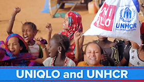 UNIQLO x UNHCRの難民支援 活動報告ムービー（2018）
